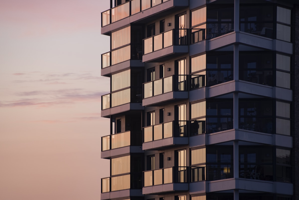 Modern residential building in Argentina